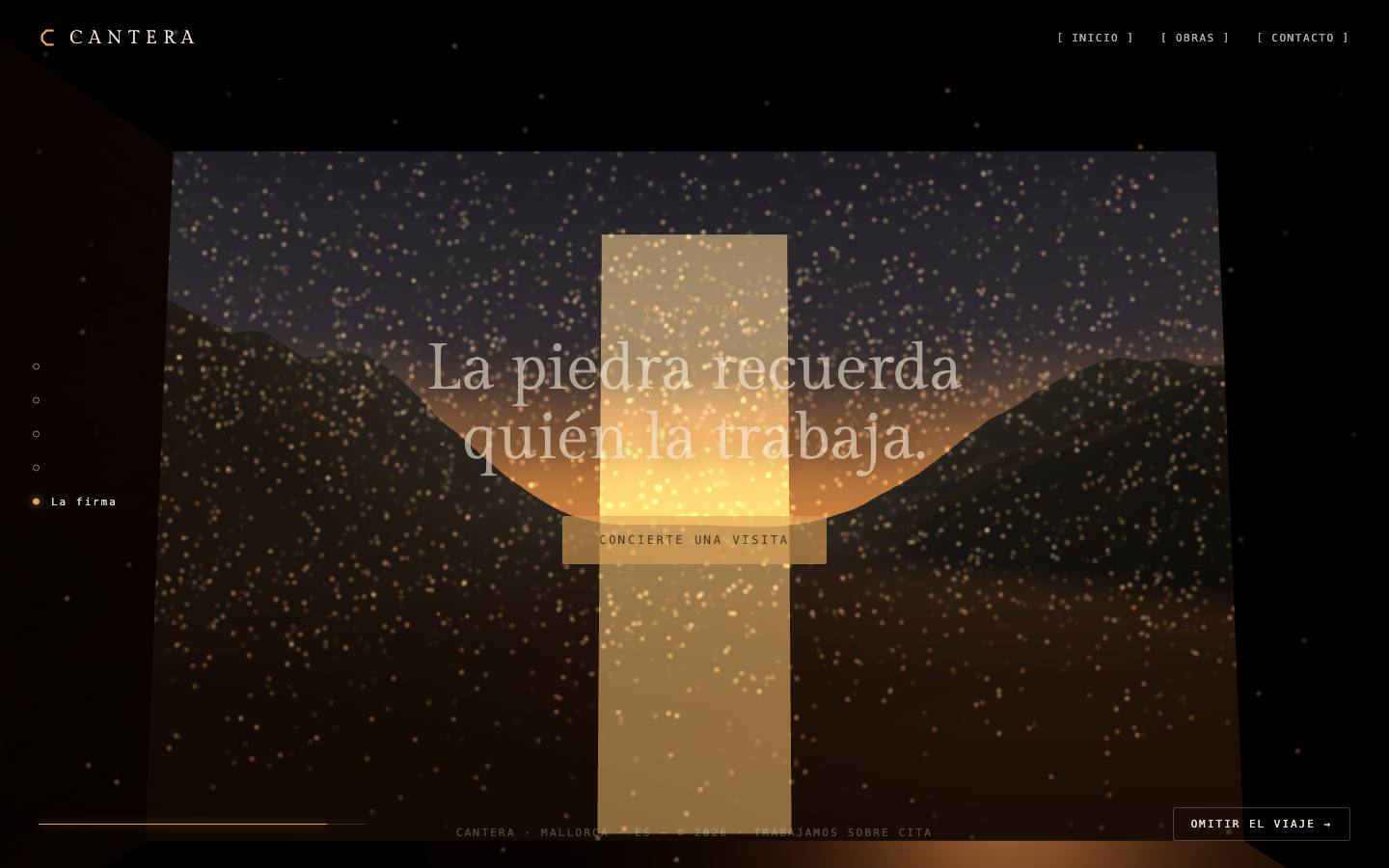 Cantera — AUFNAHME 03