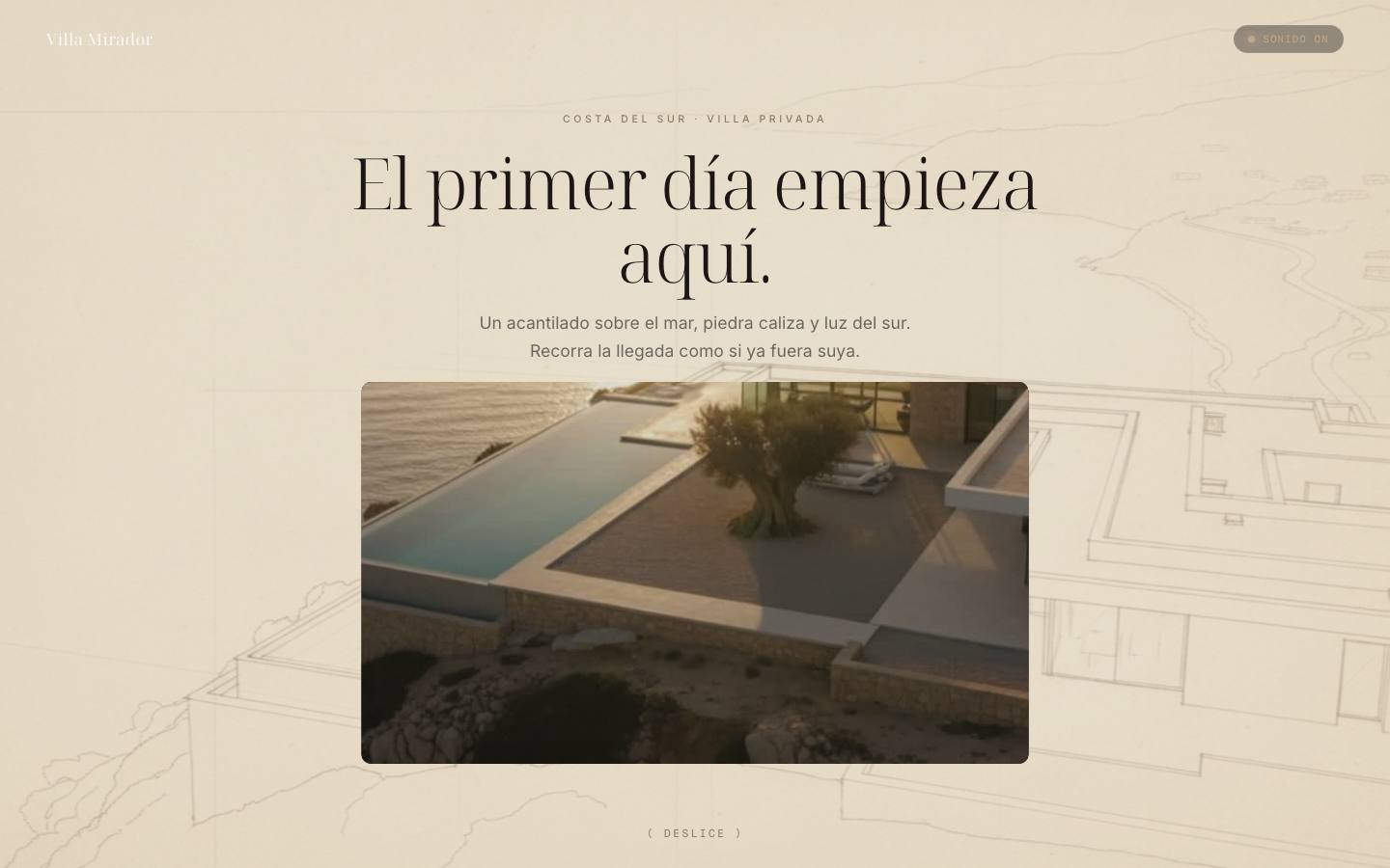 Villa Mirador — AUFNAHME 01